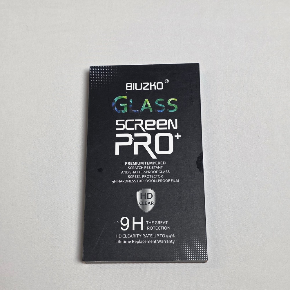 BIUZKO Screen Protector Google Pixel 2 Clear 2-Pack Tempered Glass 9H Hardness